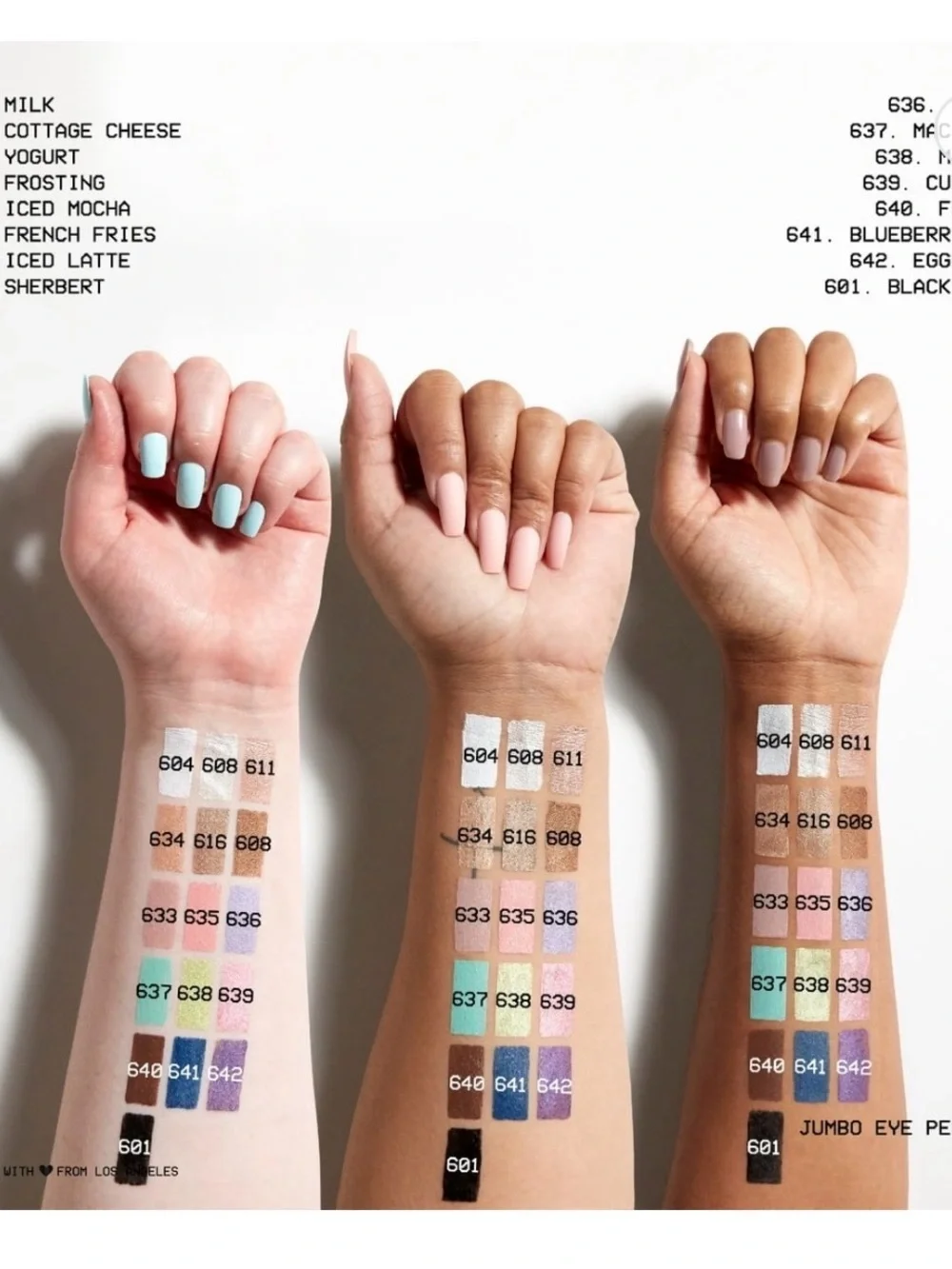 NWT NYX Professional Makeup Jumbo Eye Pencil Color JEP 604 Milk
